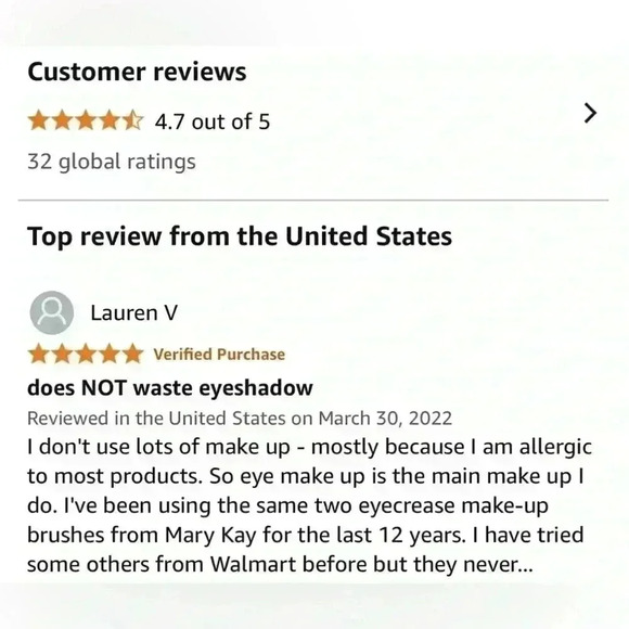 FREE 🆕Crease Shadow Brush Vegan  Friendly - Picture 9 of 15